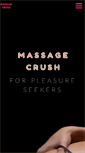 Mobile Screenshot of massagecrush.com